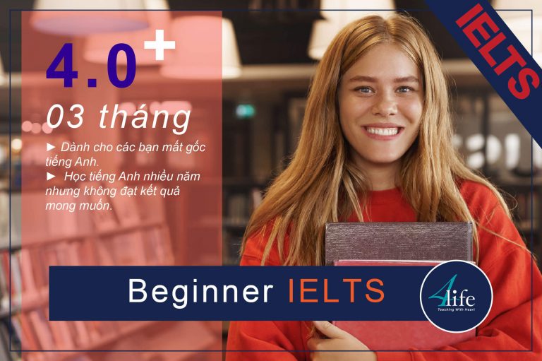 Khóa học Beginner IELTS 4.0+