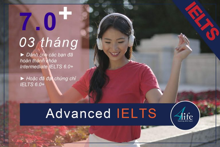 Khóa học Advanced IELTS 7.0+