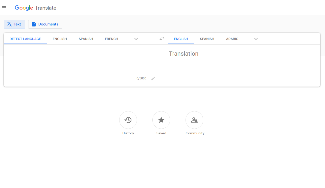 Google Translate luyện phát âm tiếng Anh